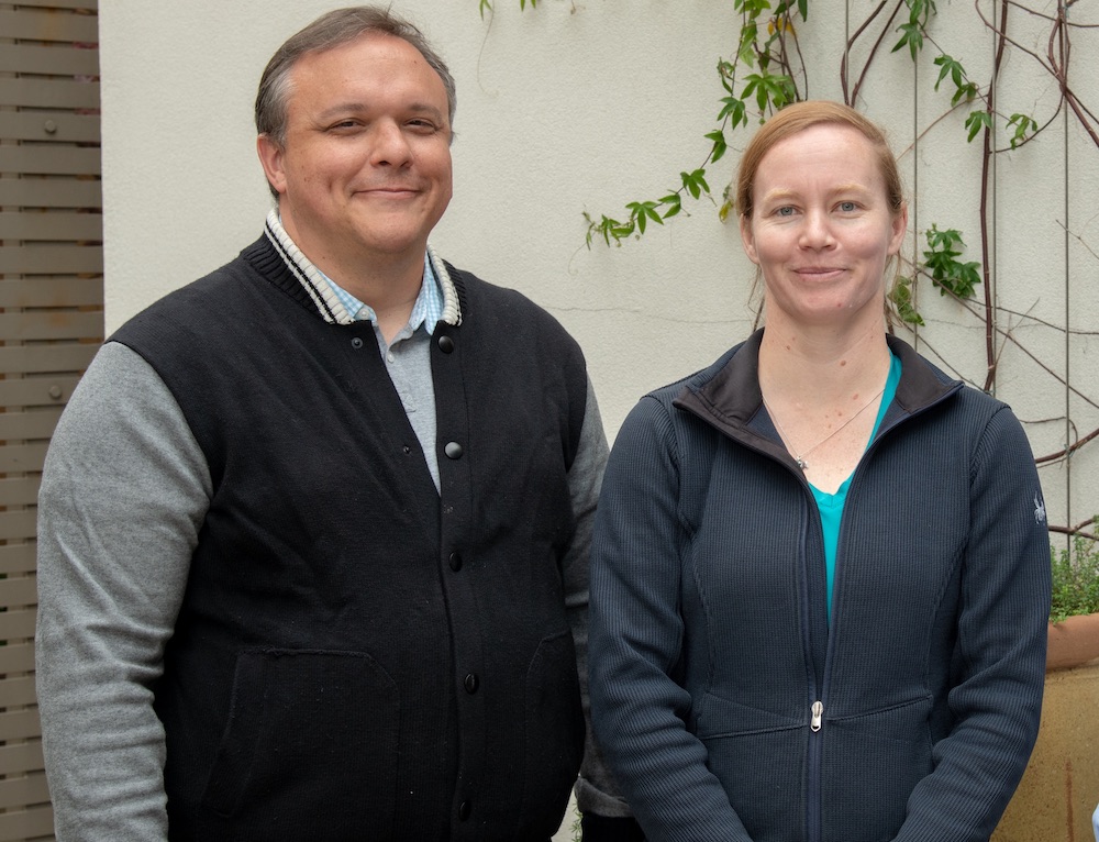 Left to right: Cohort Five fellows J Provine and Cara Beasley