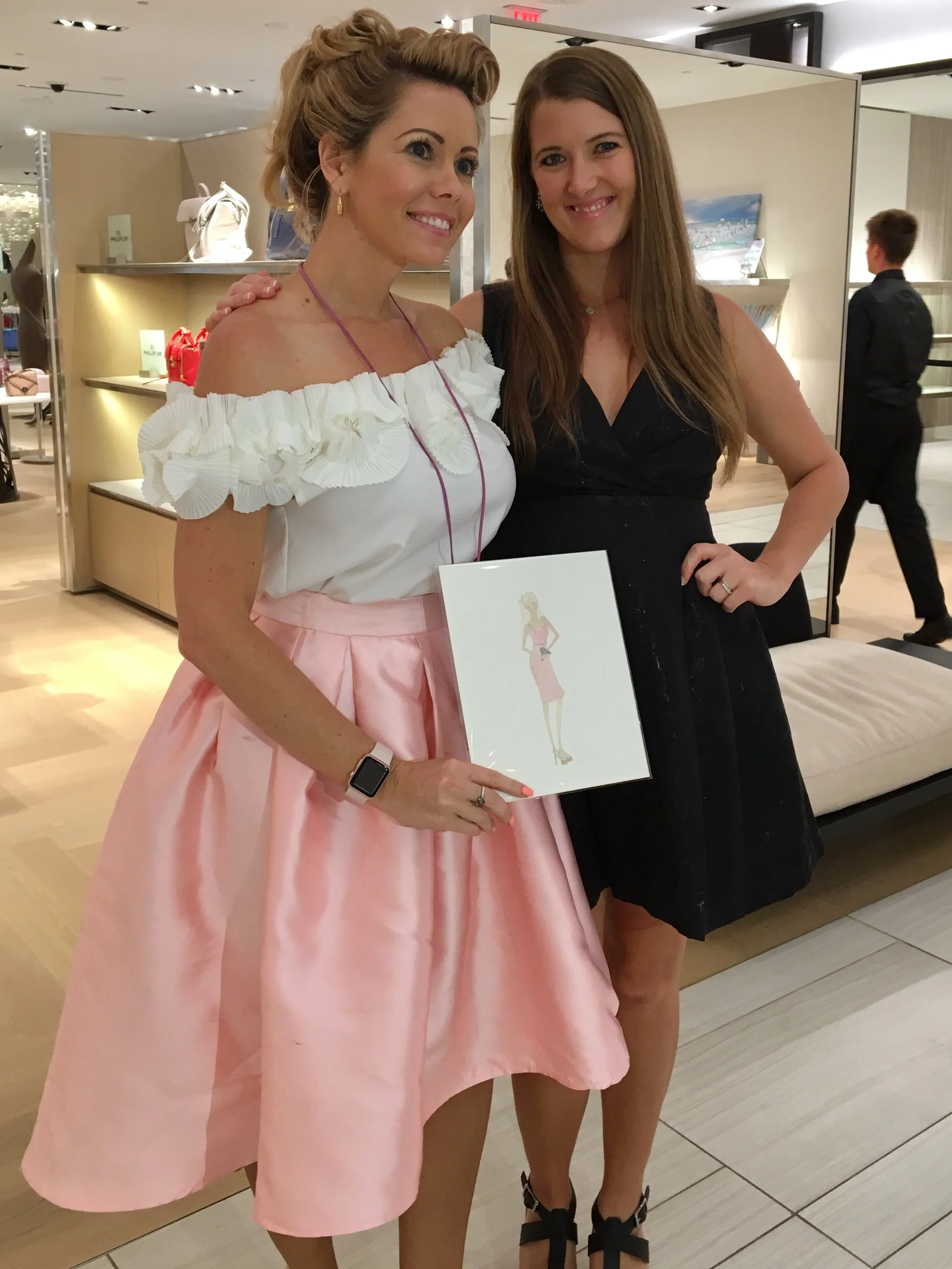 Loved meeting this lovely lady from Blow La La.