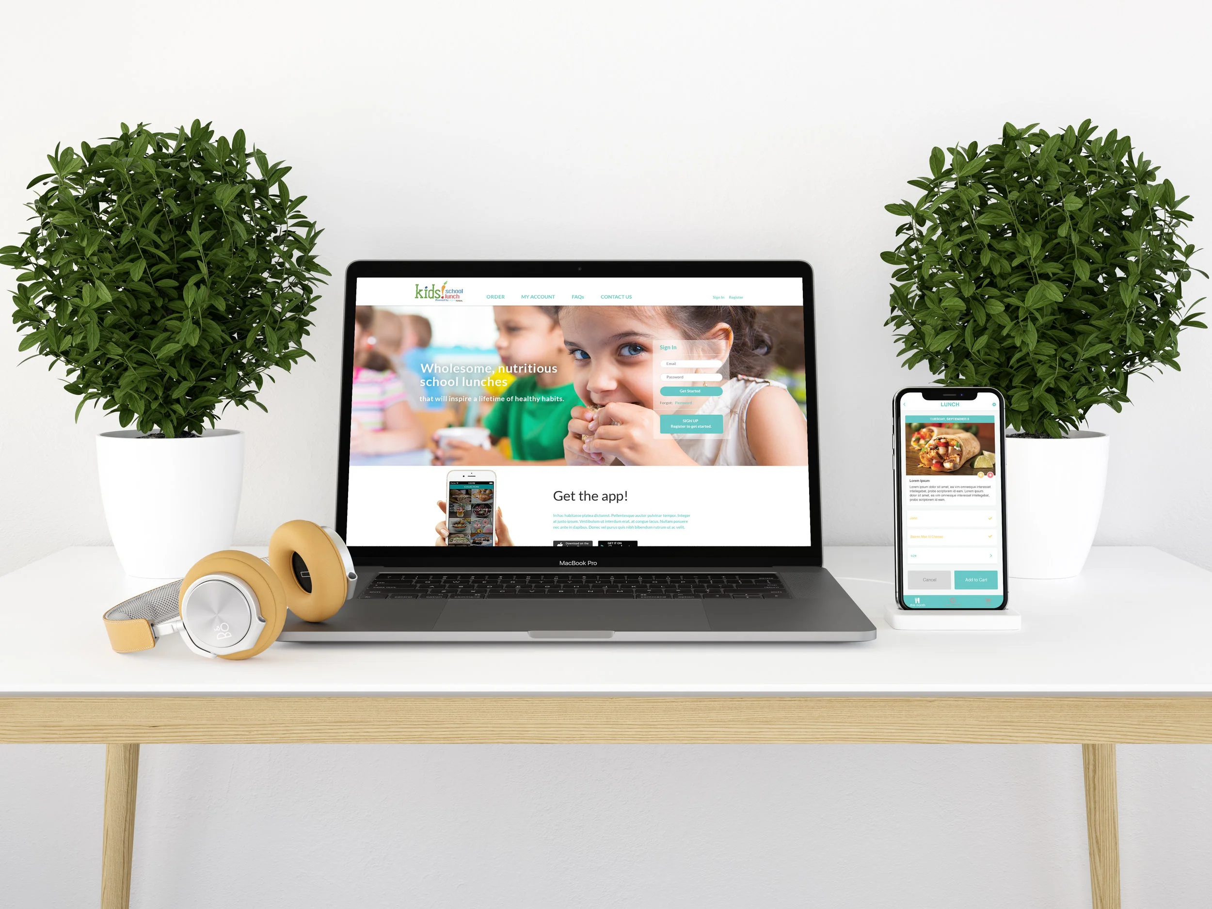 iOS Mobile & Web Application