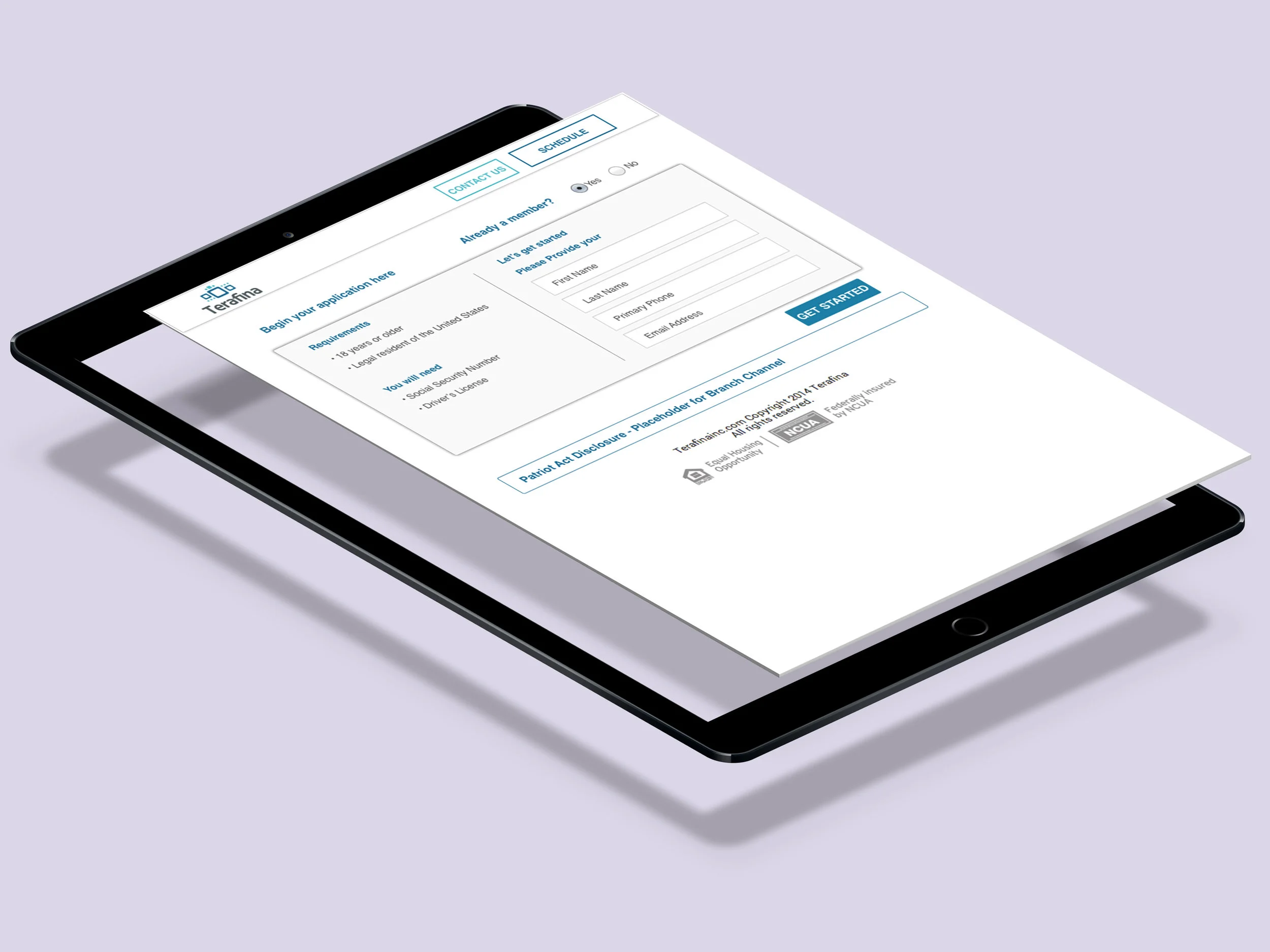 Tablet Application