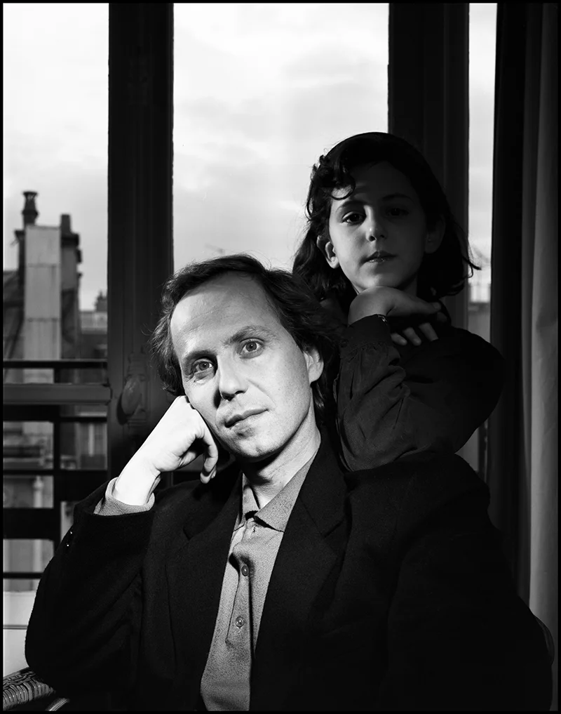 Fabrice Luchini & his daughter