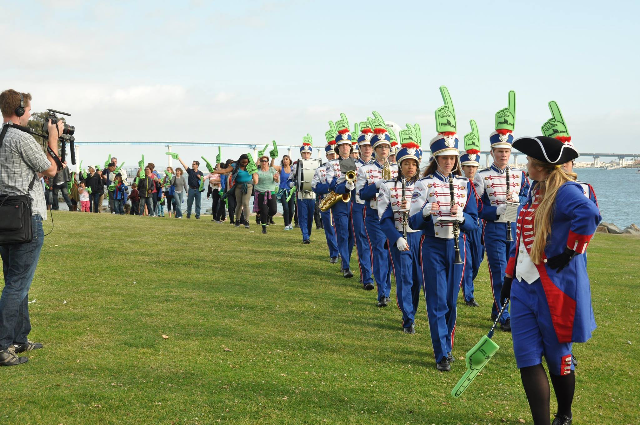 FFL Xtian high patriot marching band!.jpg