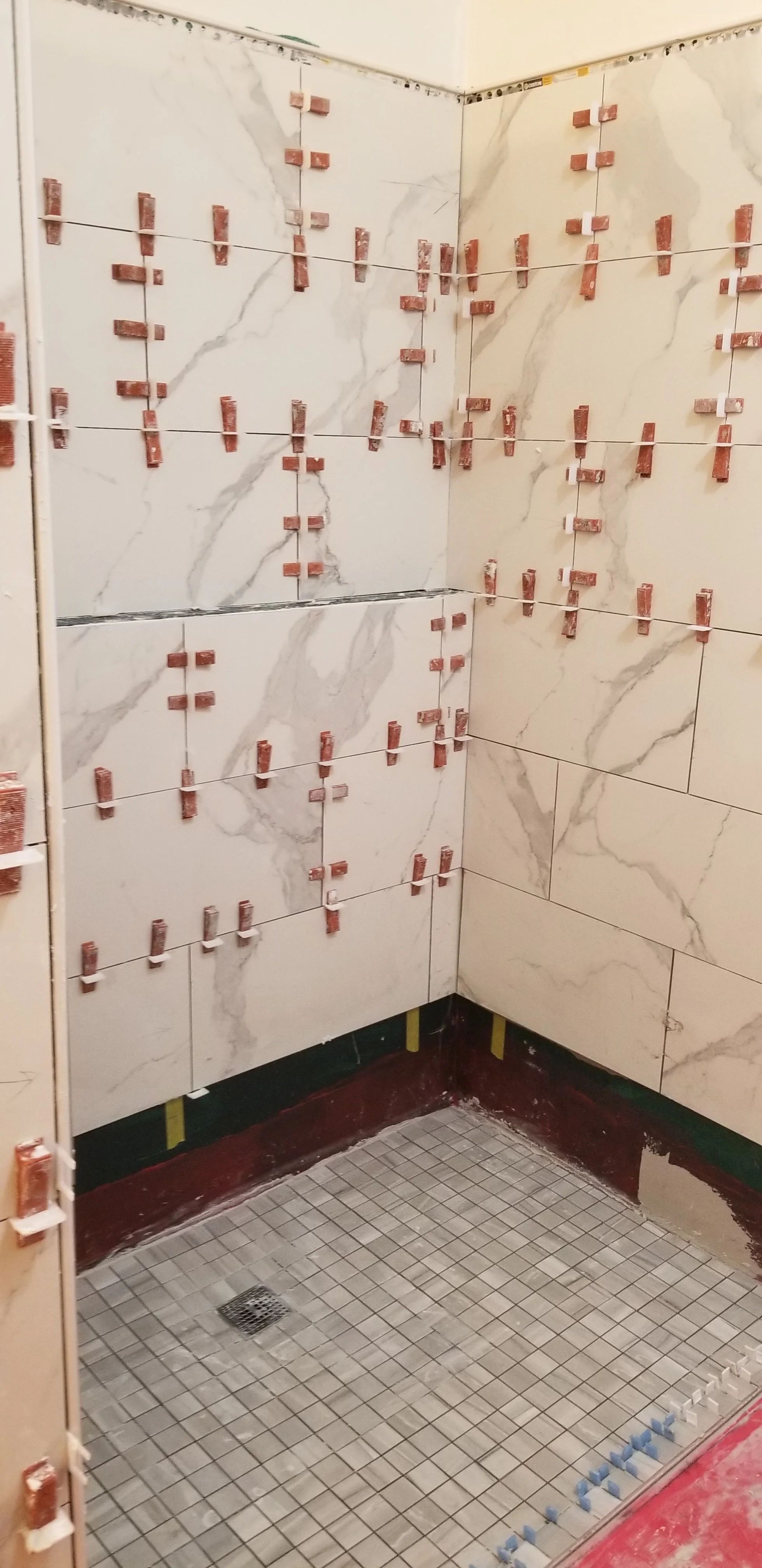 Progress photos from the latest job by BFA,llc . Well done!!!!