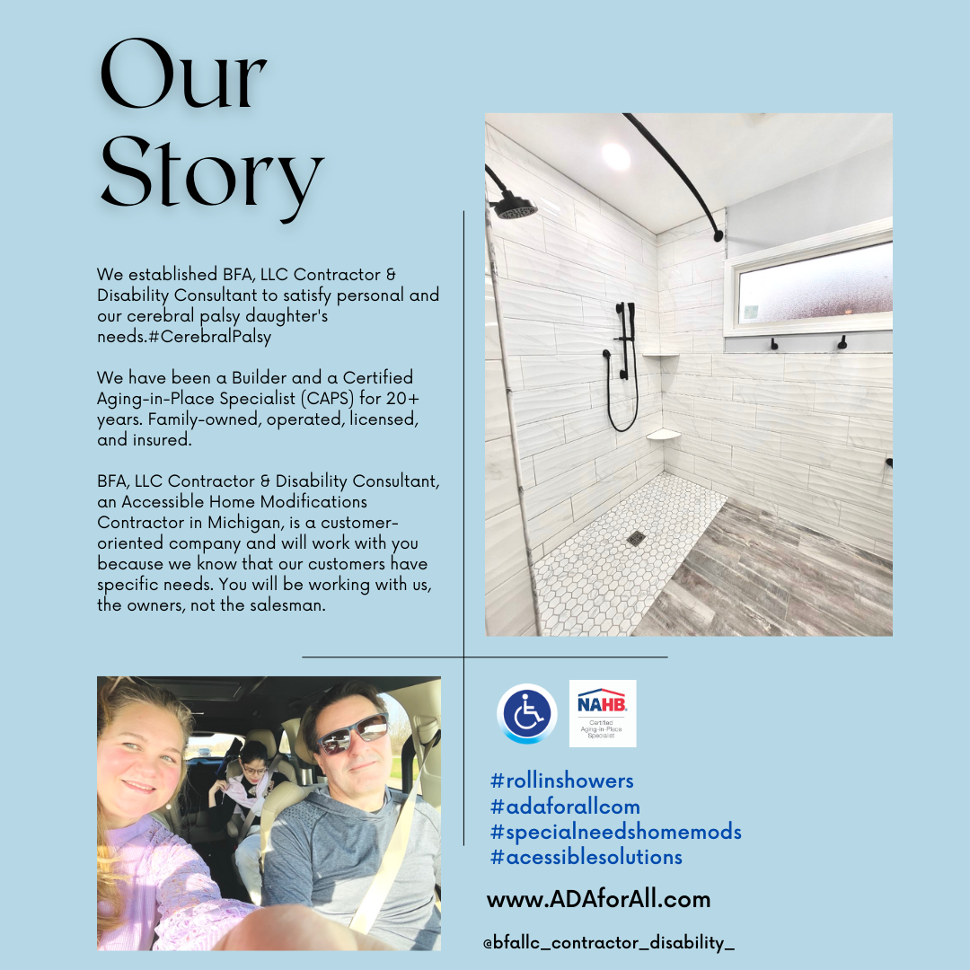 BFA, LLC Accessible Home Modification Contractor Serving Michigan