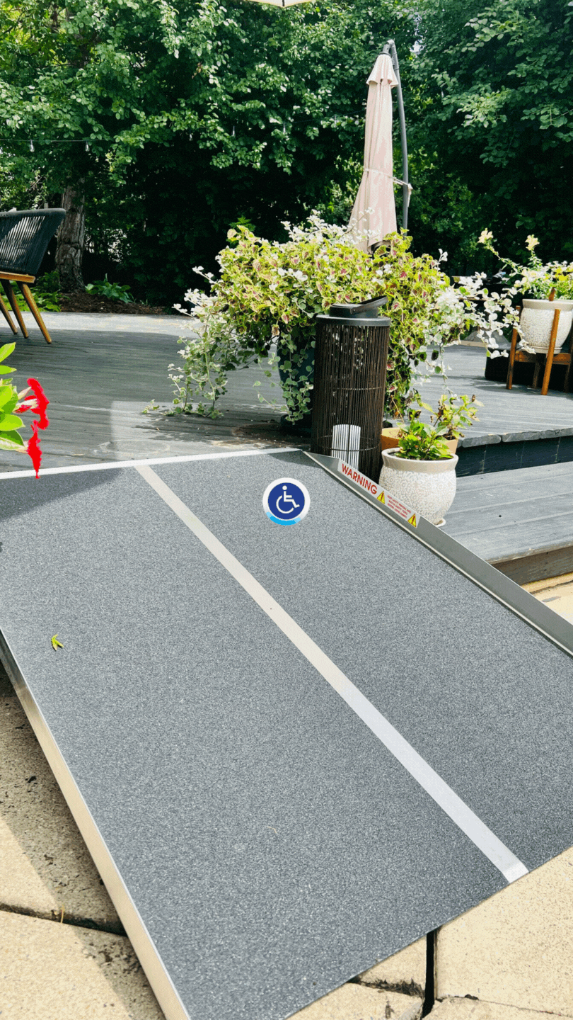 New Wheelchair Accessible Deck & Ramp - BFA, LLC