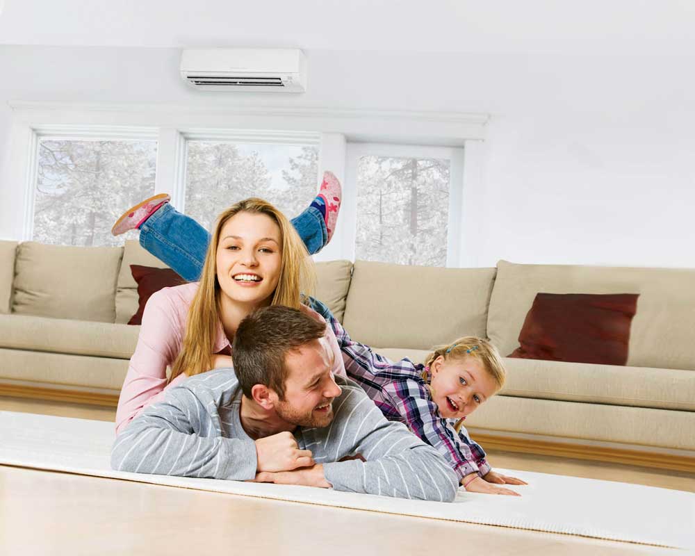 Central Air Conditioning and Ductless Mini-Split air conditioning installations, repairs and service for Bucks County, Montgomery County and Philadelphia County, Pennsylvania.