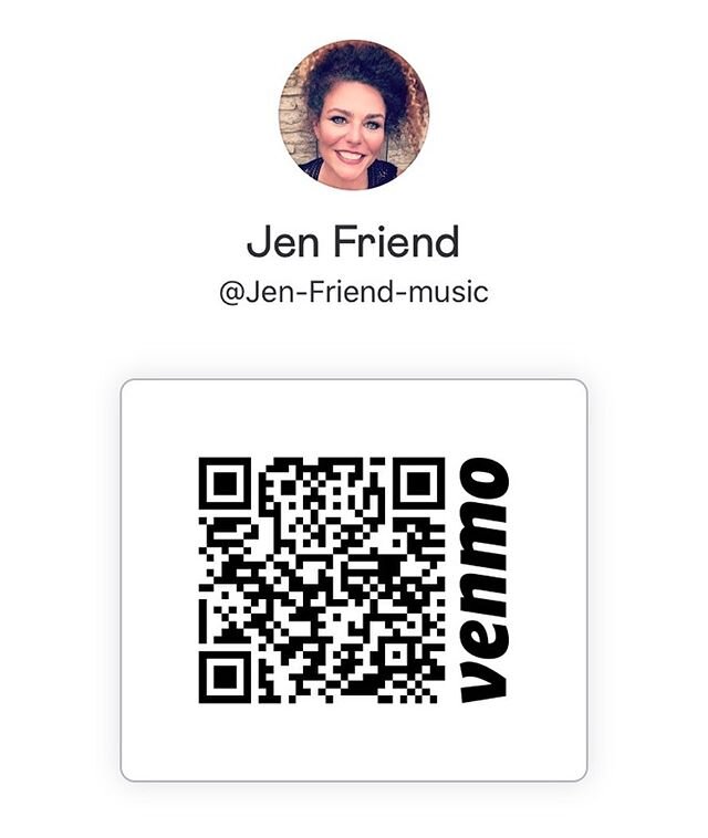 I posted this yesterday on FB and it was so much fun. Let&rsquo;s try it here today! &bull;
&bull;No tours? No live shows? 
No problem. 
Here&rsquo;s my Venmo. 
Send your request. 
I&rsquo;ll call you and sing it to you. 🤣
But seriously. What else a