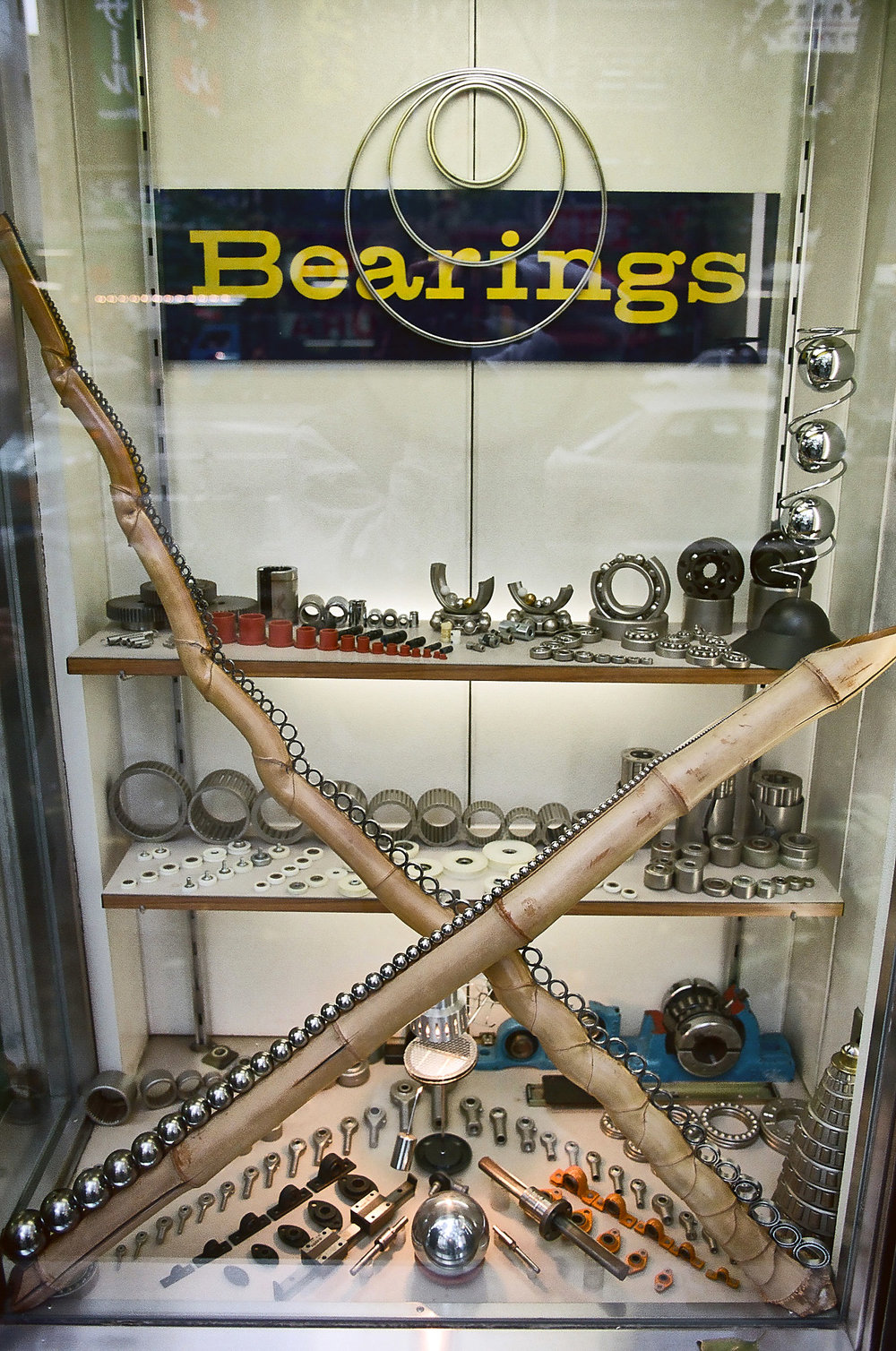 Ball bearings display