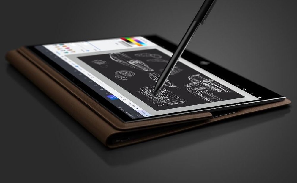 HP Spectre Folio in tablet mode