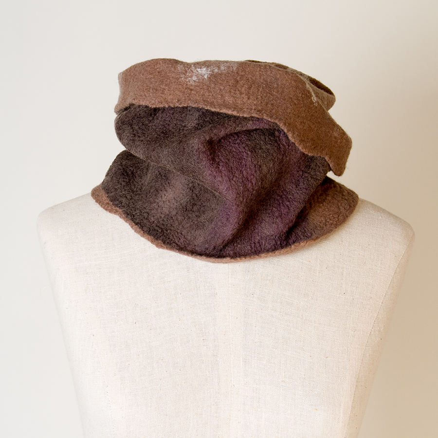 Nuno Felted Neck Warmer