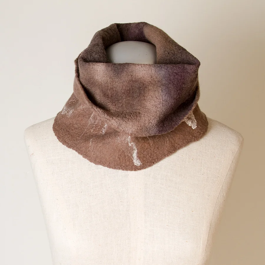 Nuno Felted Neck Warmer