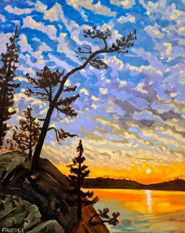 Fall Sunset Paint & Sip
