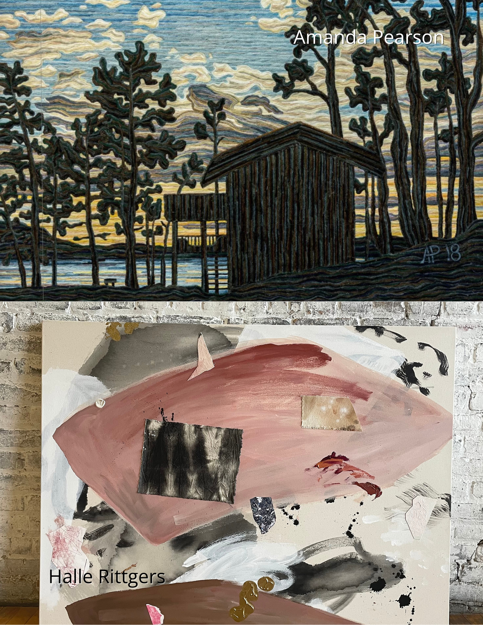 Gallery Closes Amanda Pearson and Halle Rittgers