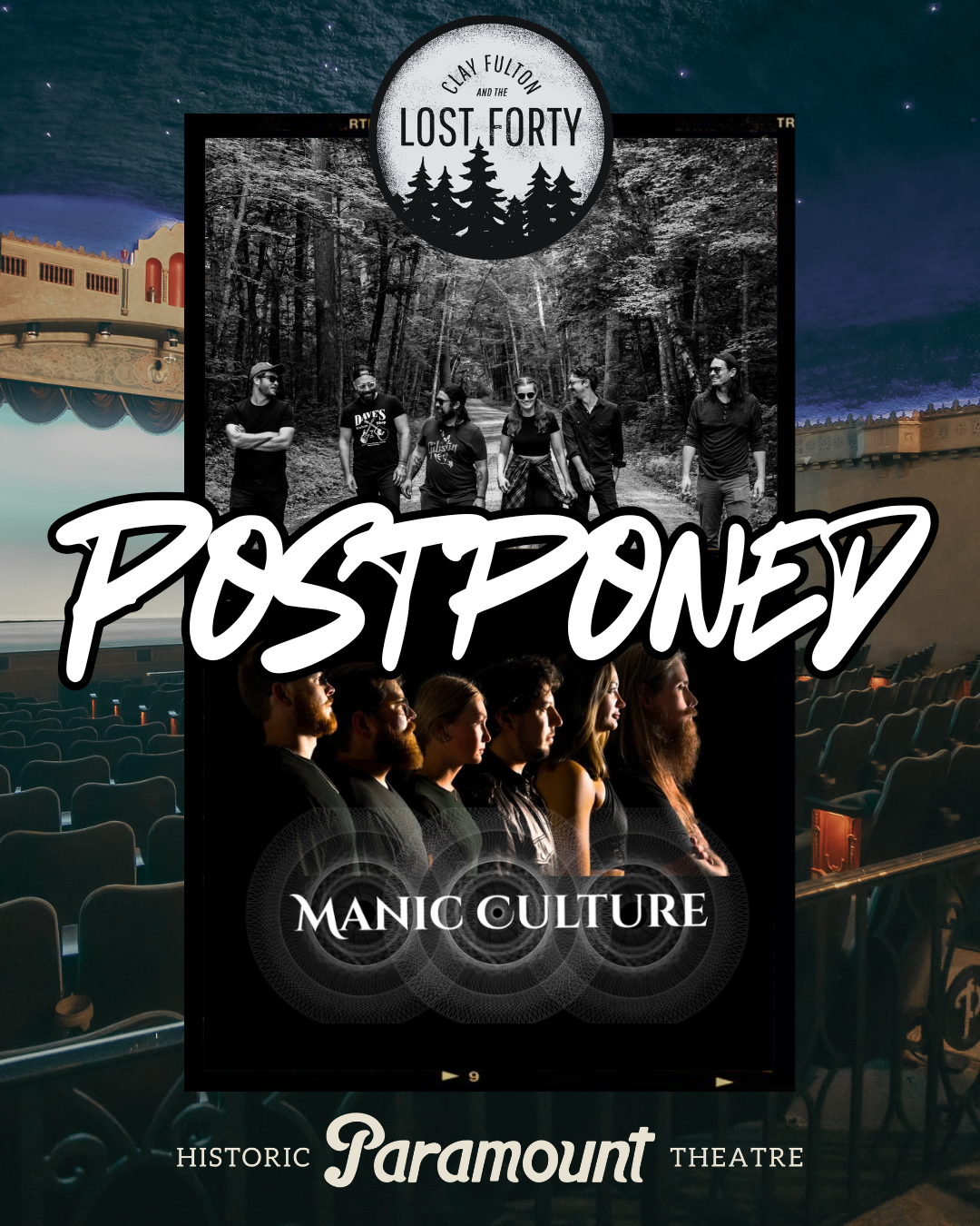 Clay Fulton Manic Culture Show postponed.png