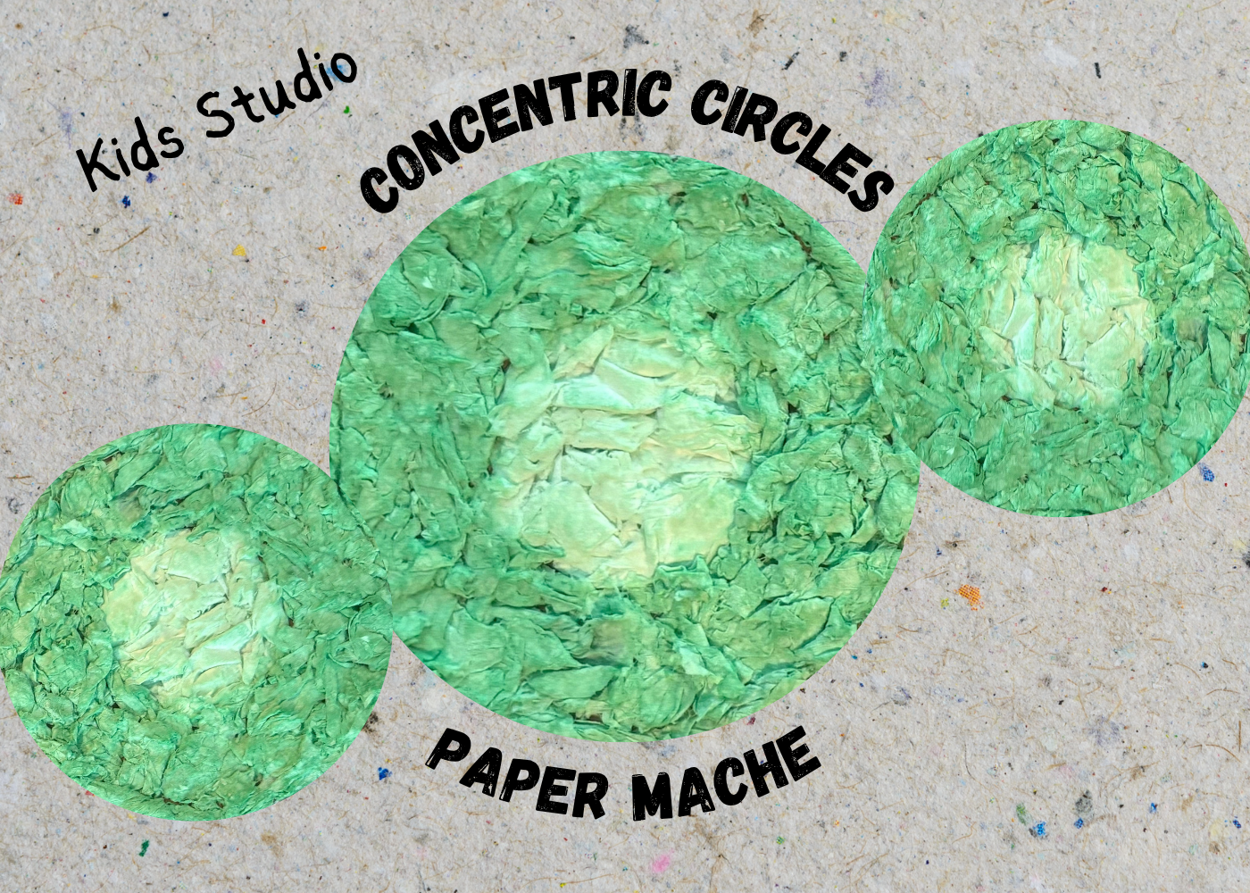 Green concentric circle