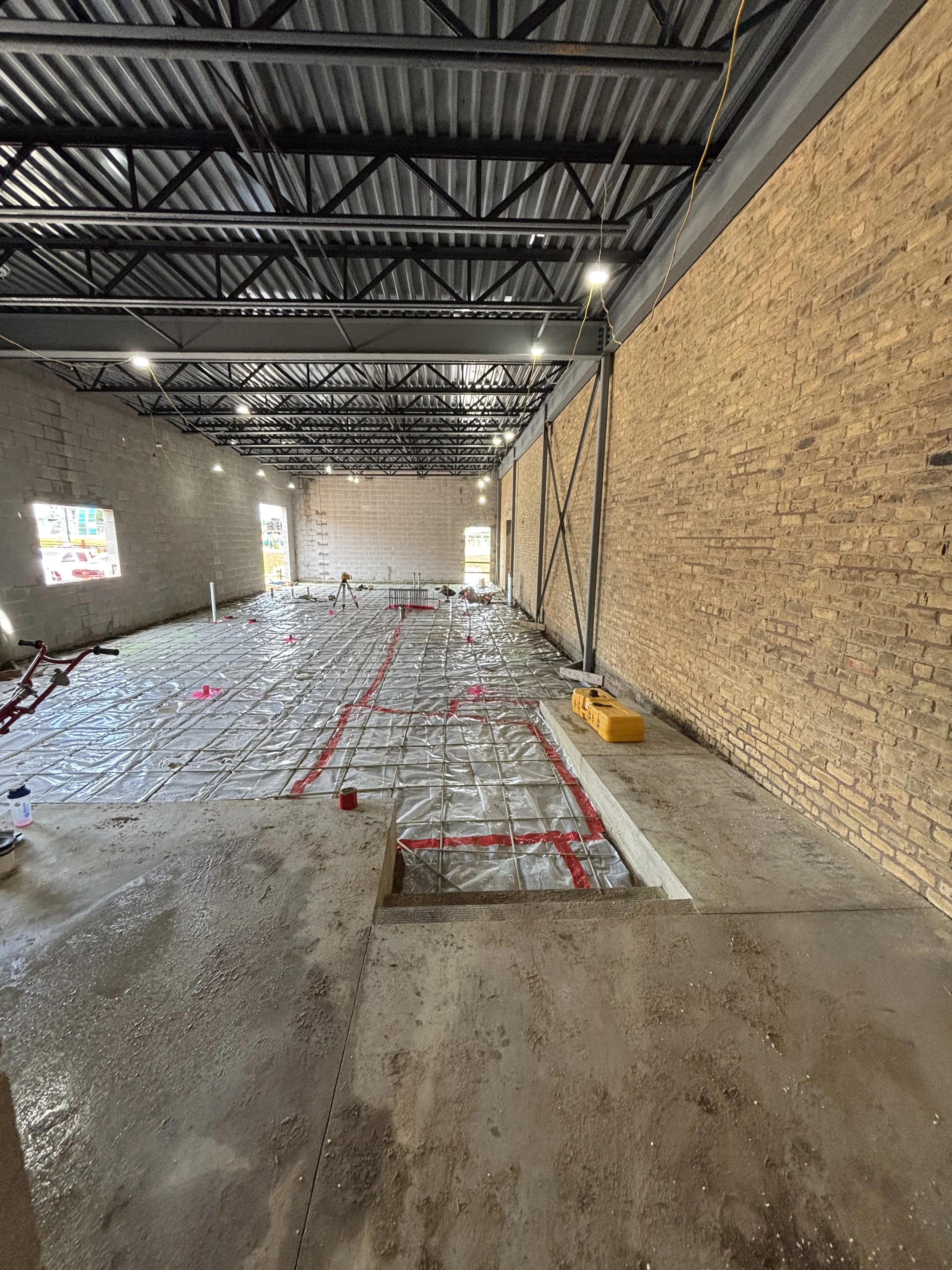 Jun 17, 2025 - Concrete ramp and stairs