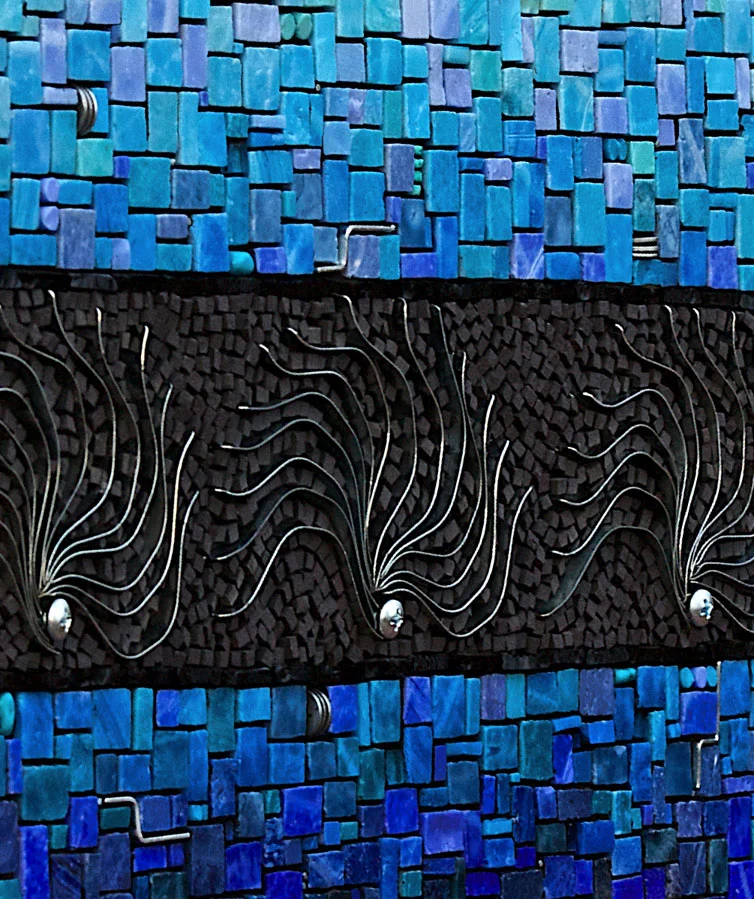Impromptu in Blue, detail