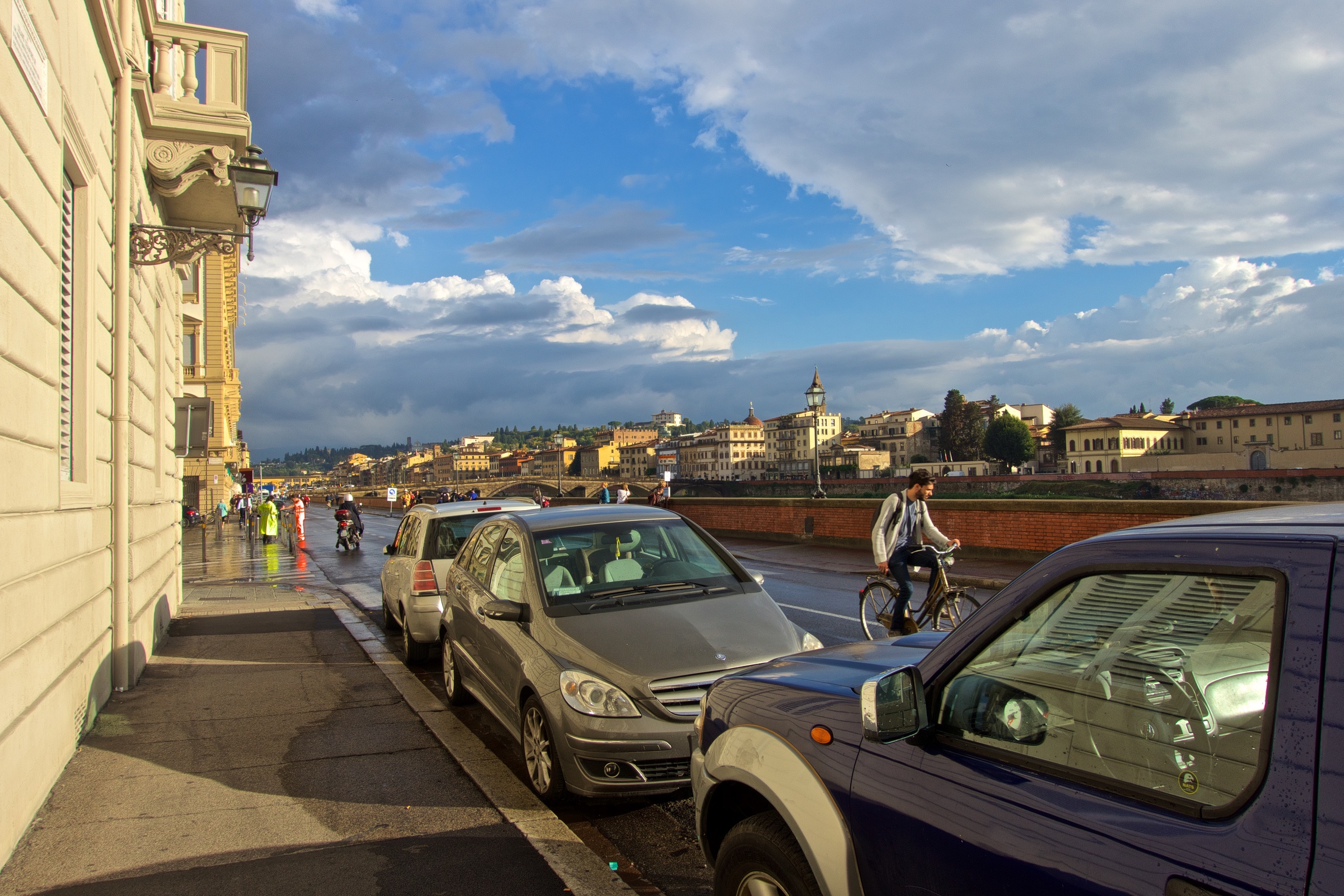 Along the Arno River, Florence