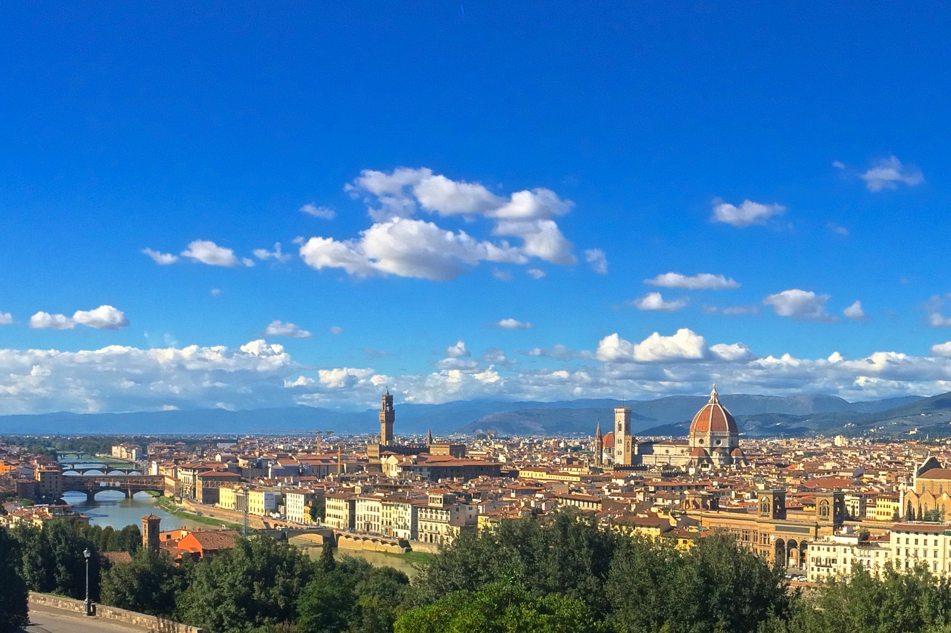 View from Piazzale Michelangelo, Florence