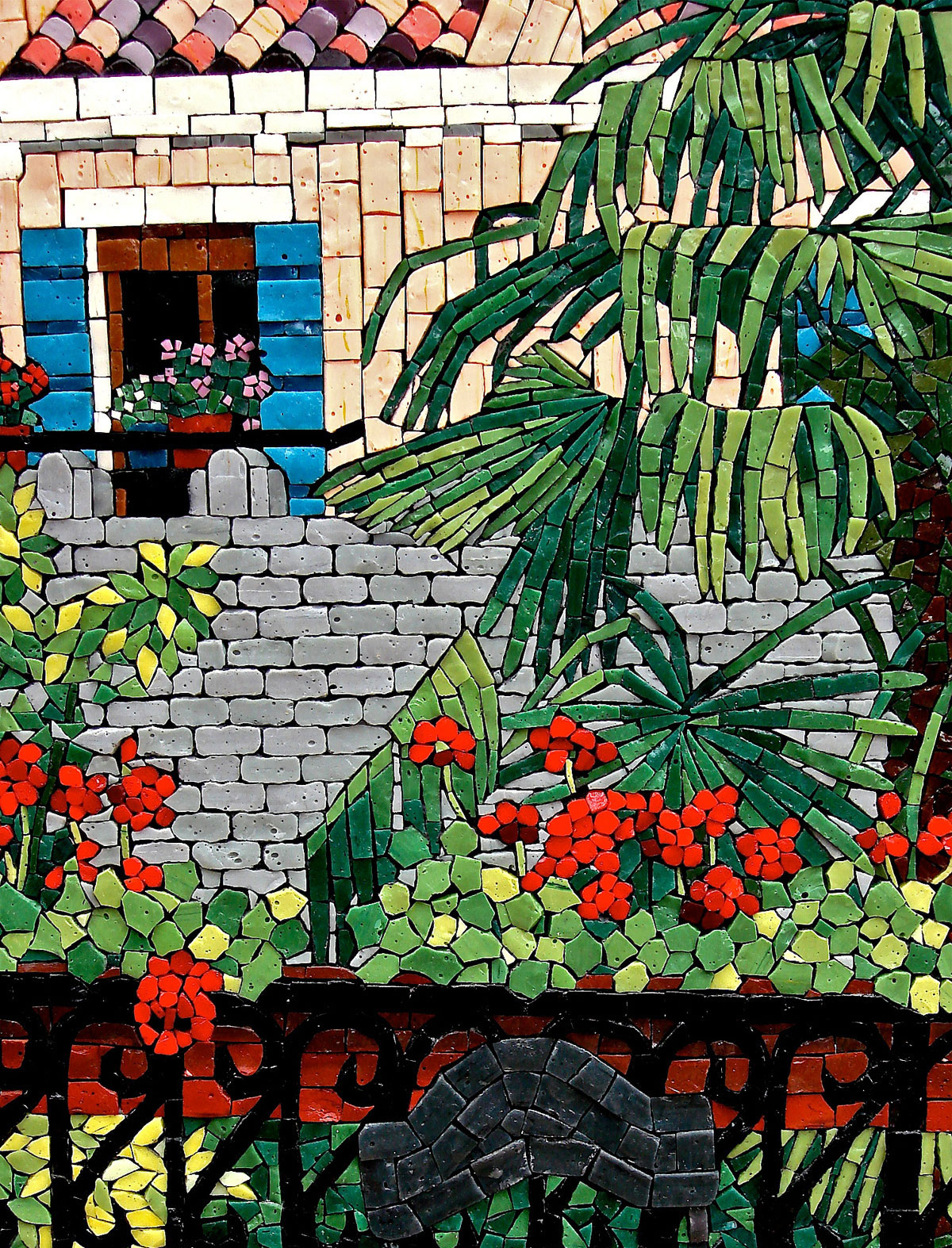 L'entrata , detail
