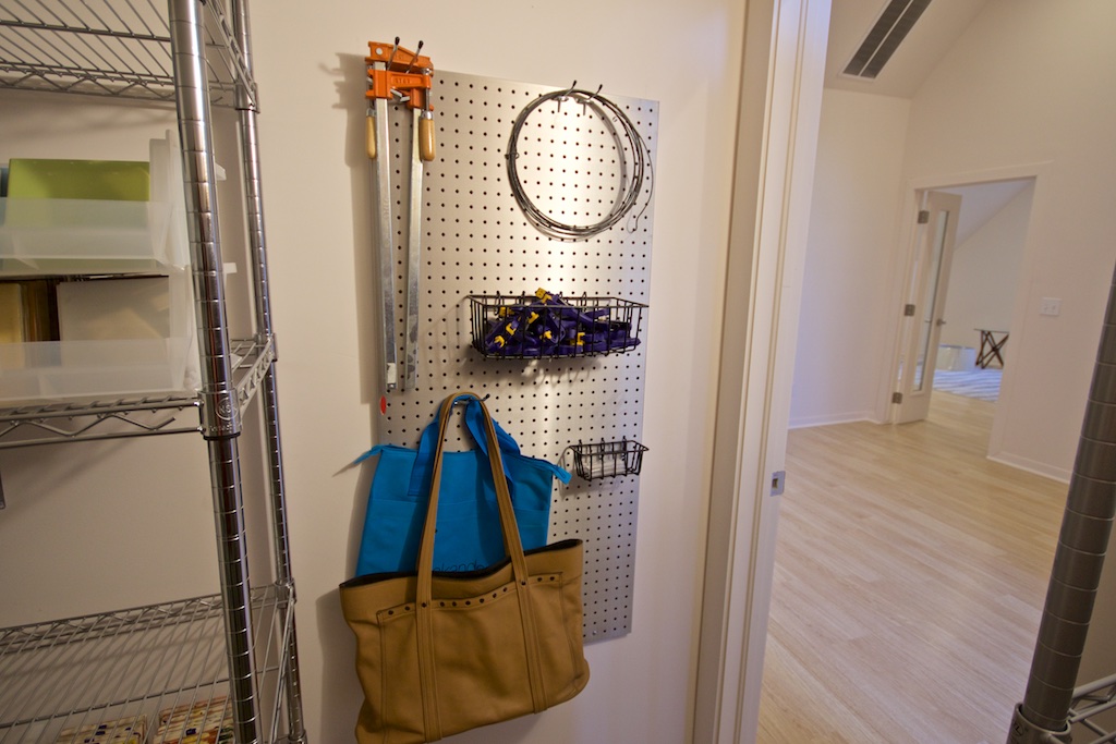  Still inside that same closet.&nbsp;&nbsp; Love my aluminum pegboard!&nbsp;  