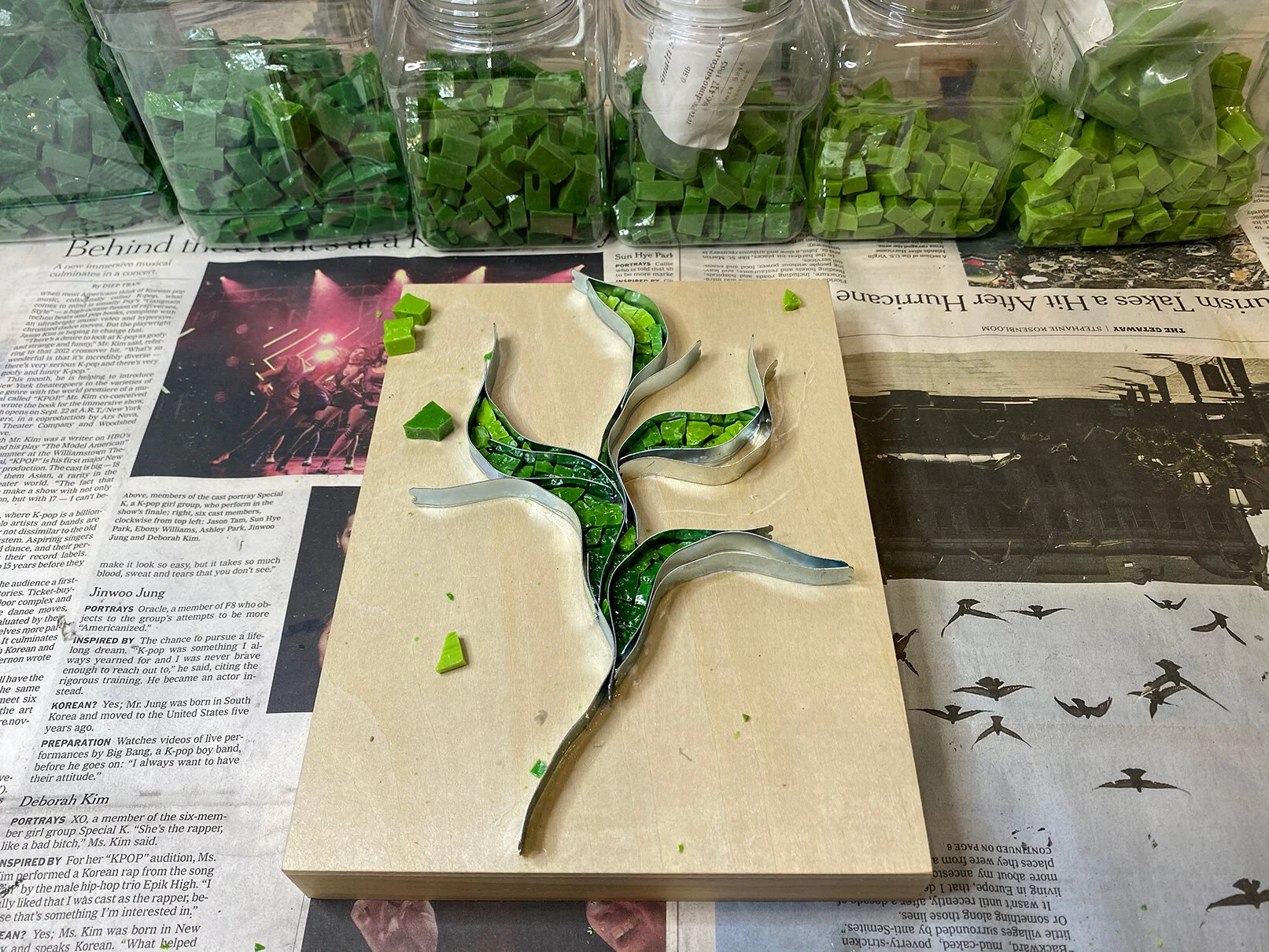 Echos In Time № 2, in progress