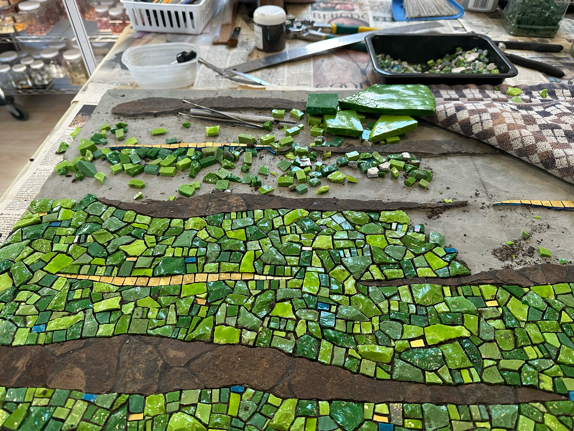 Progress on The Sound of Green (D Minor)