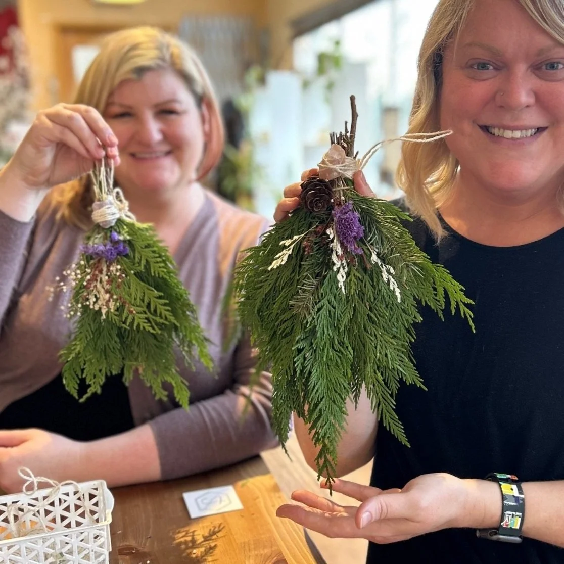 Wall-Mounted Fall Swag or Wreath (to benefit Friends of Tryon Creek)
