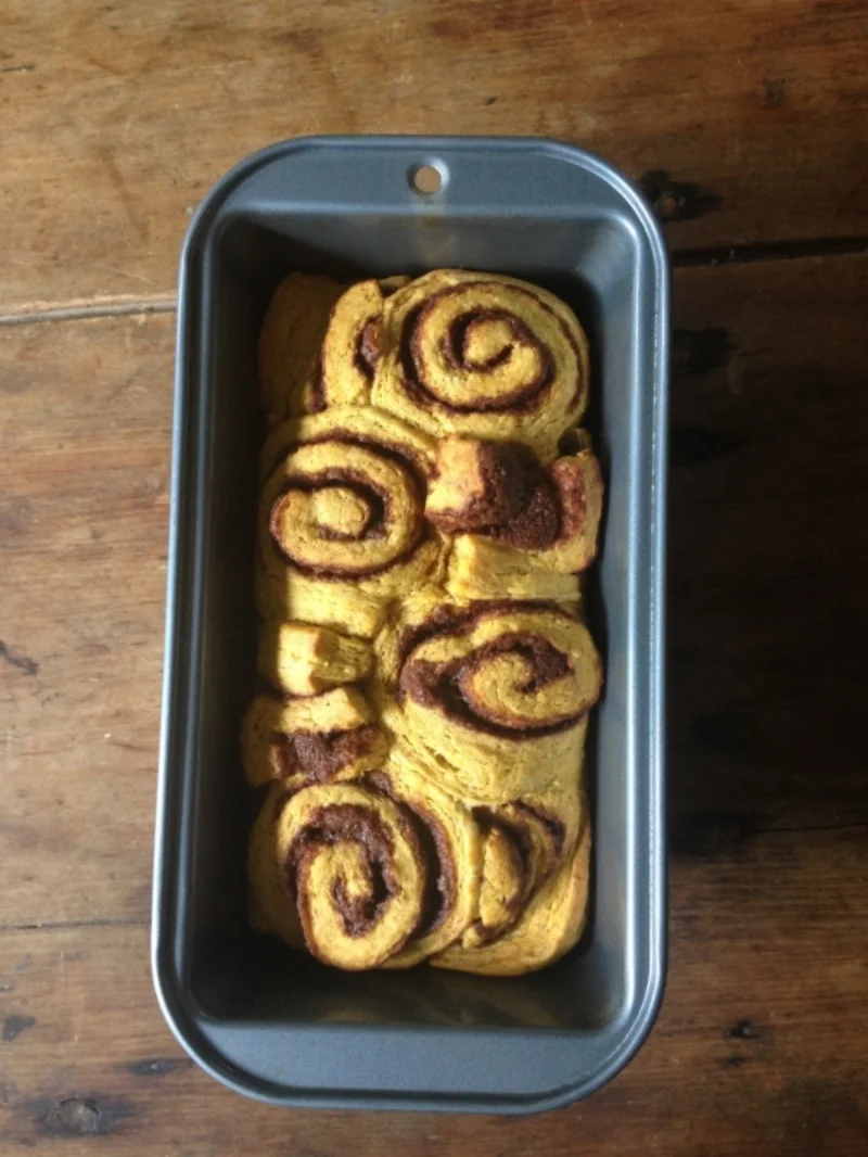Pumpkin Cinnamon Rolls