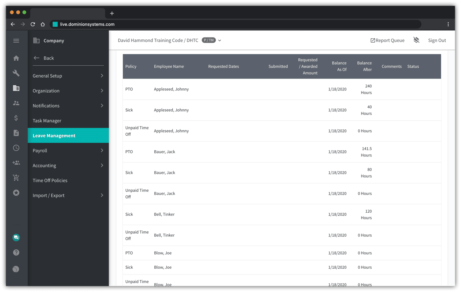 getting started with openstack devstack example ... Dominion | Payroll & Modern HR Software