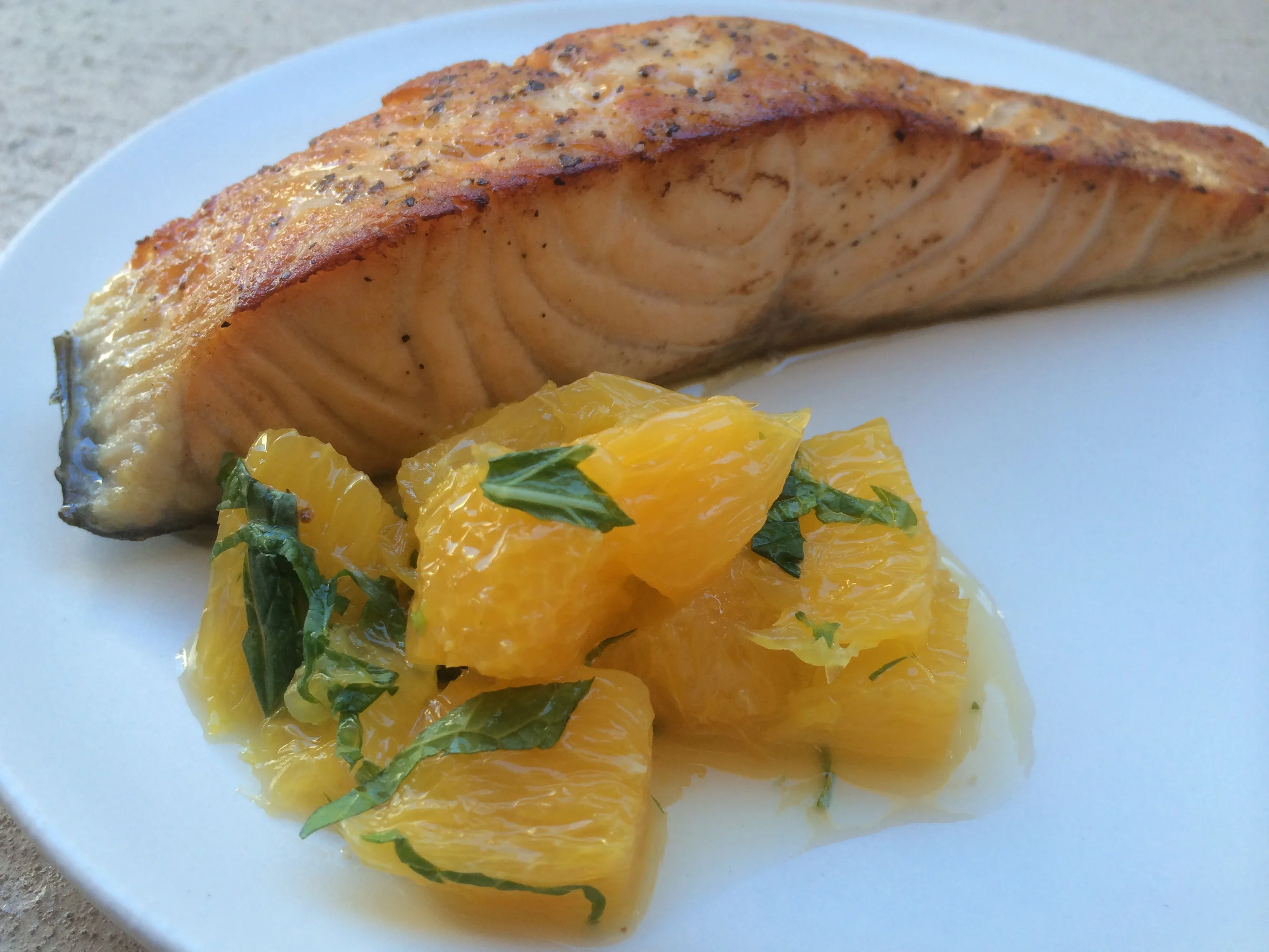 158 A SImple Pan-Seared Salmon Citrus Relish.JPG