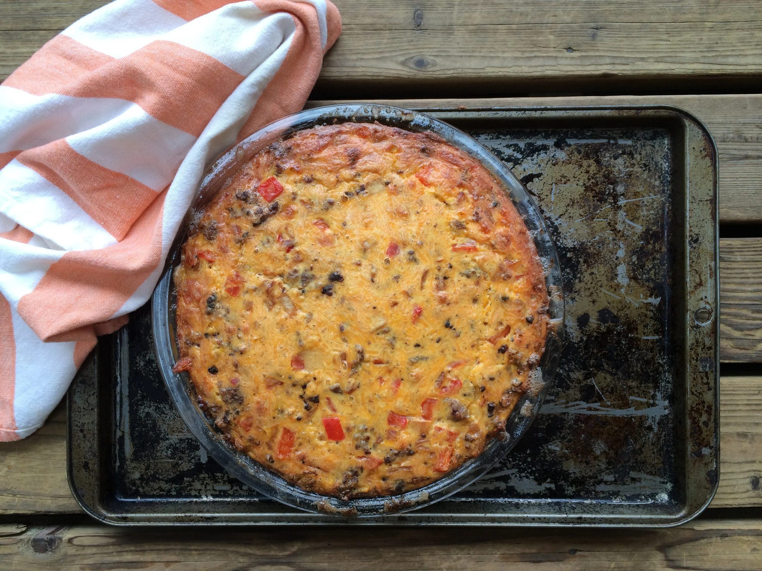 188 A Crustless Breakfast Quiche.JPG