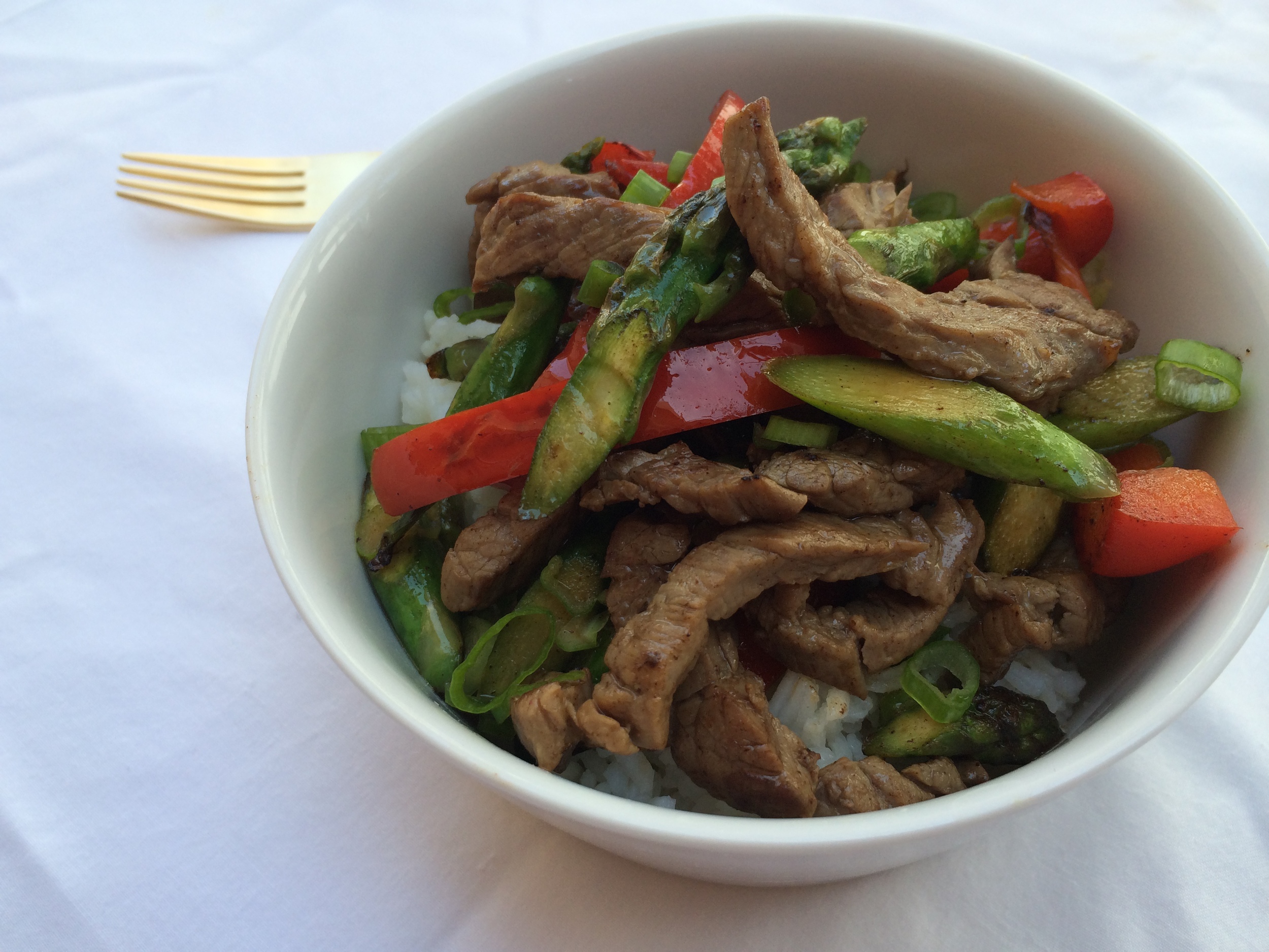 254 A Steak Asparagus Stir Fry.JPG