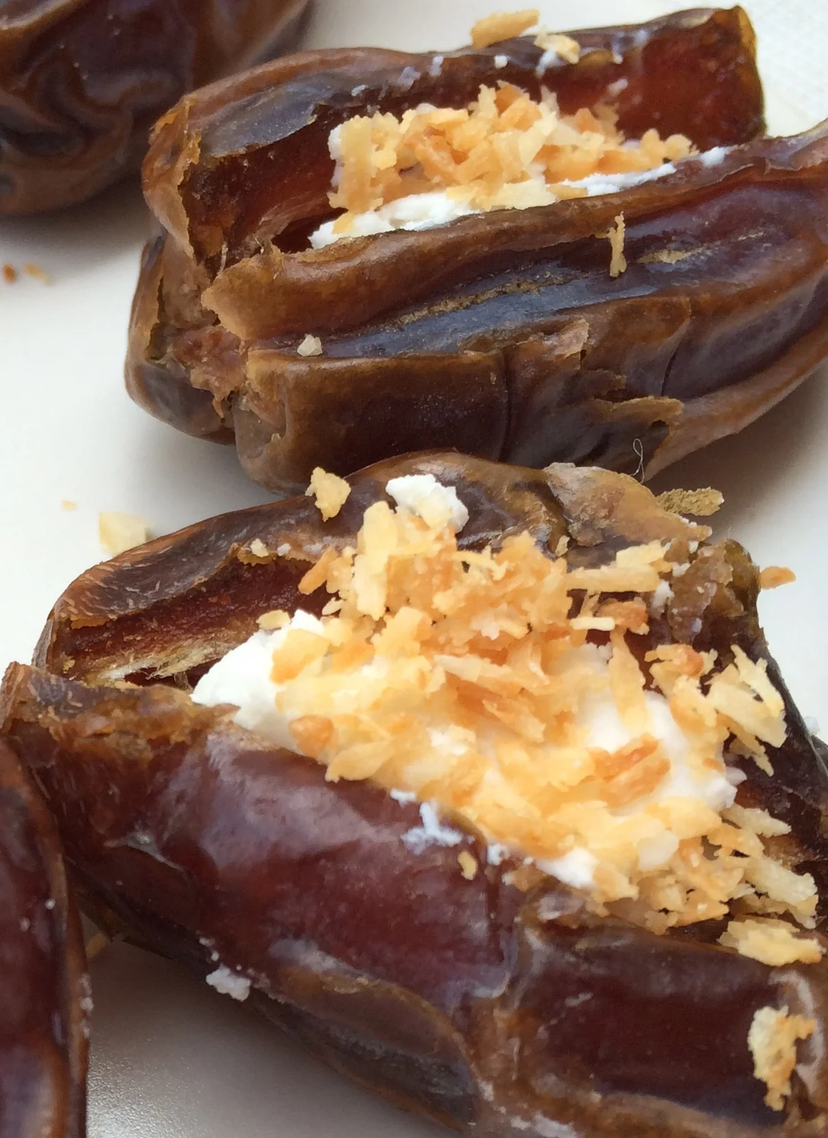 299 A Stuffed Dates Goat Cheese Toasted Coconuts.JPG