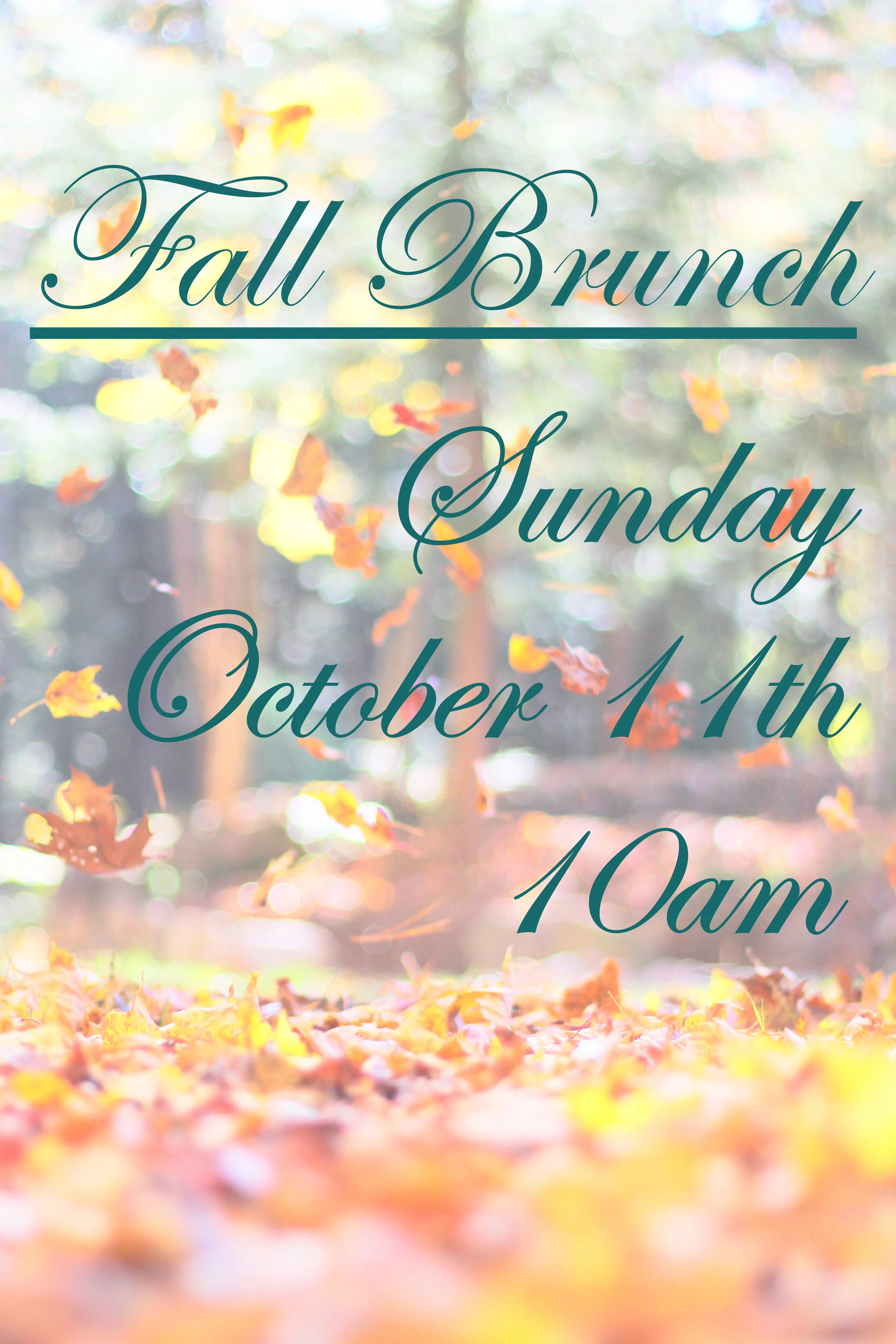 Fall Brunch