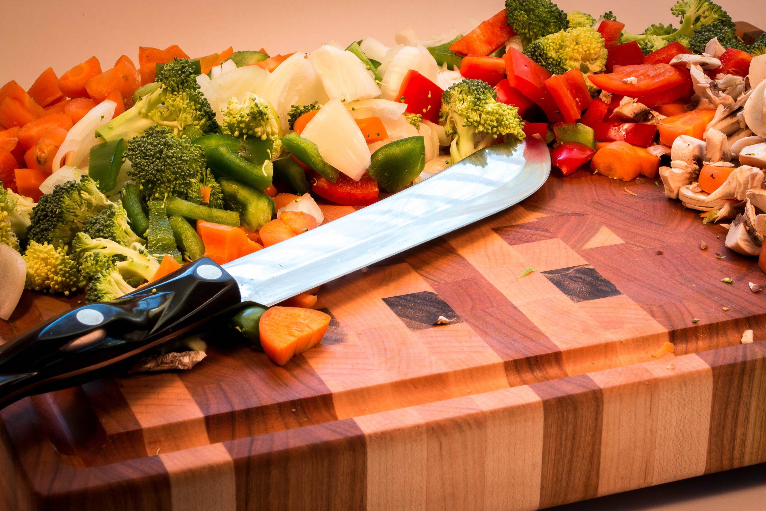 End Grain Cutting Board