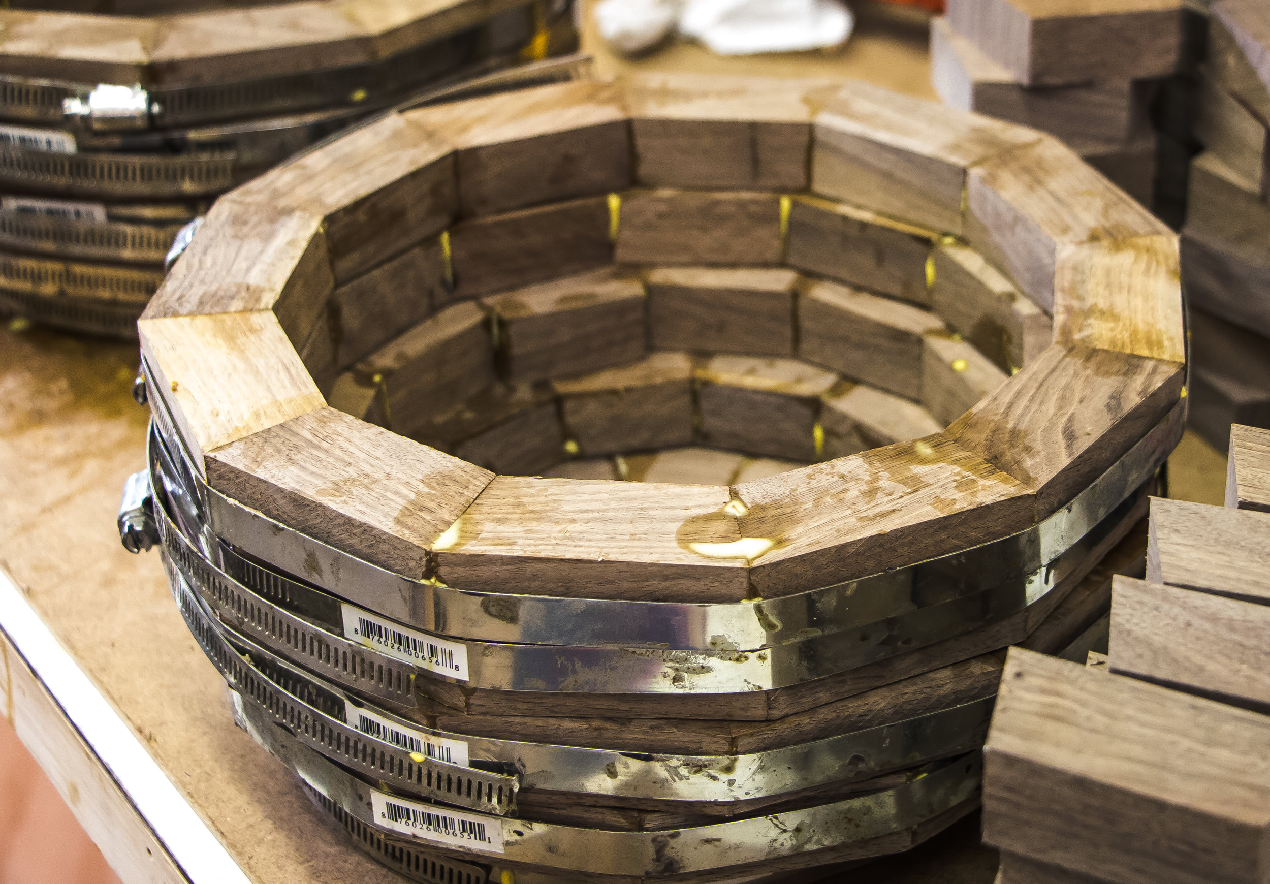 Walnut Bowl construction