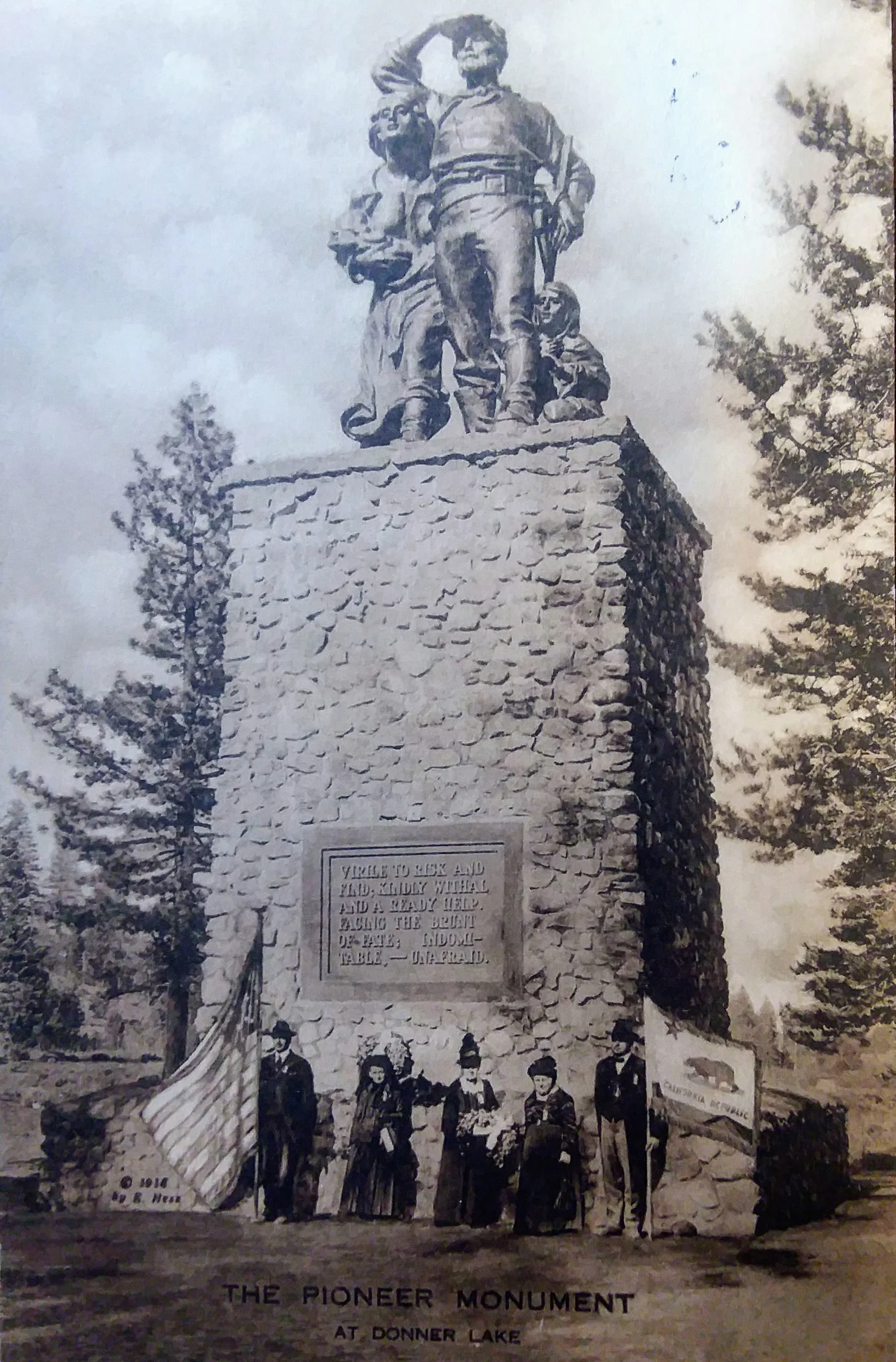 Dedication of The Pioneer Monument
