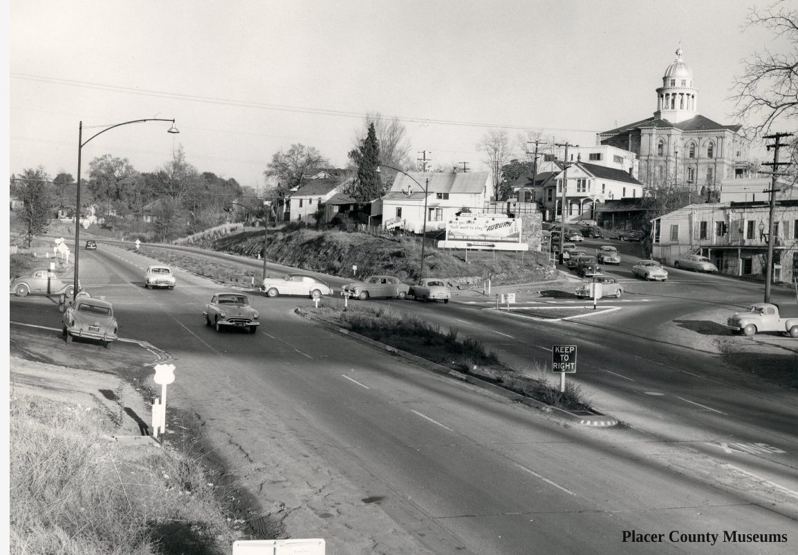 Auburn Intersection, 1940's