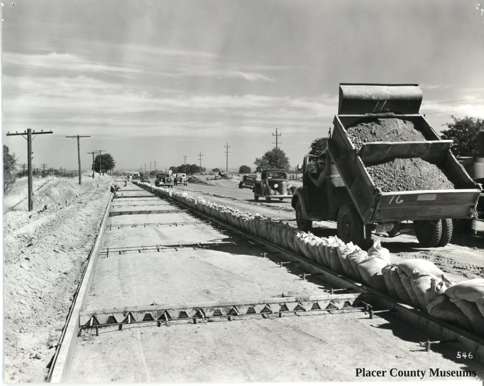 Highway 40 Construction, 1940's