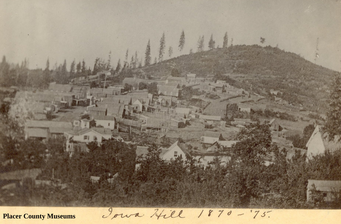 Iowa Hill, Placer County, 1870-'75