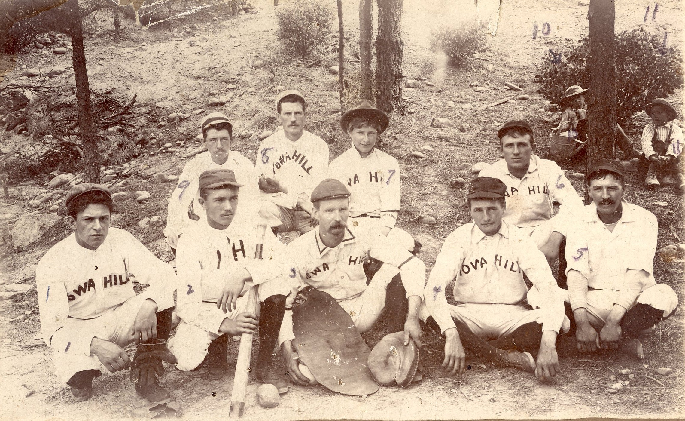 Iowa Hill Baseball Team
