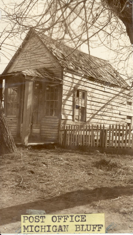 Michigan Bluff Post Office