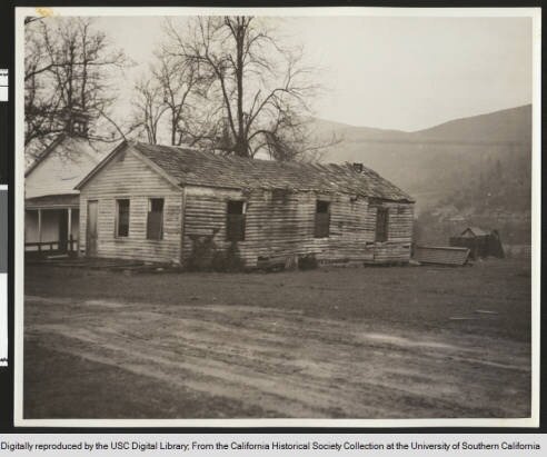 Old Coloma School House built in the 1850s.