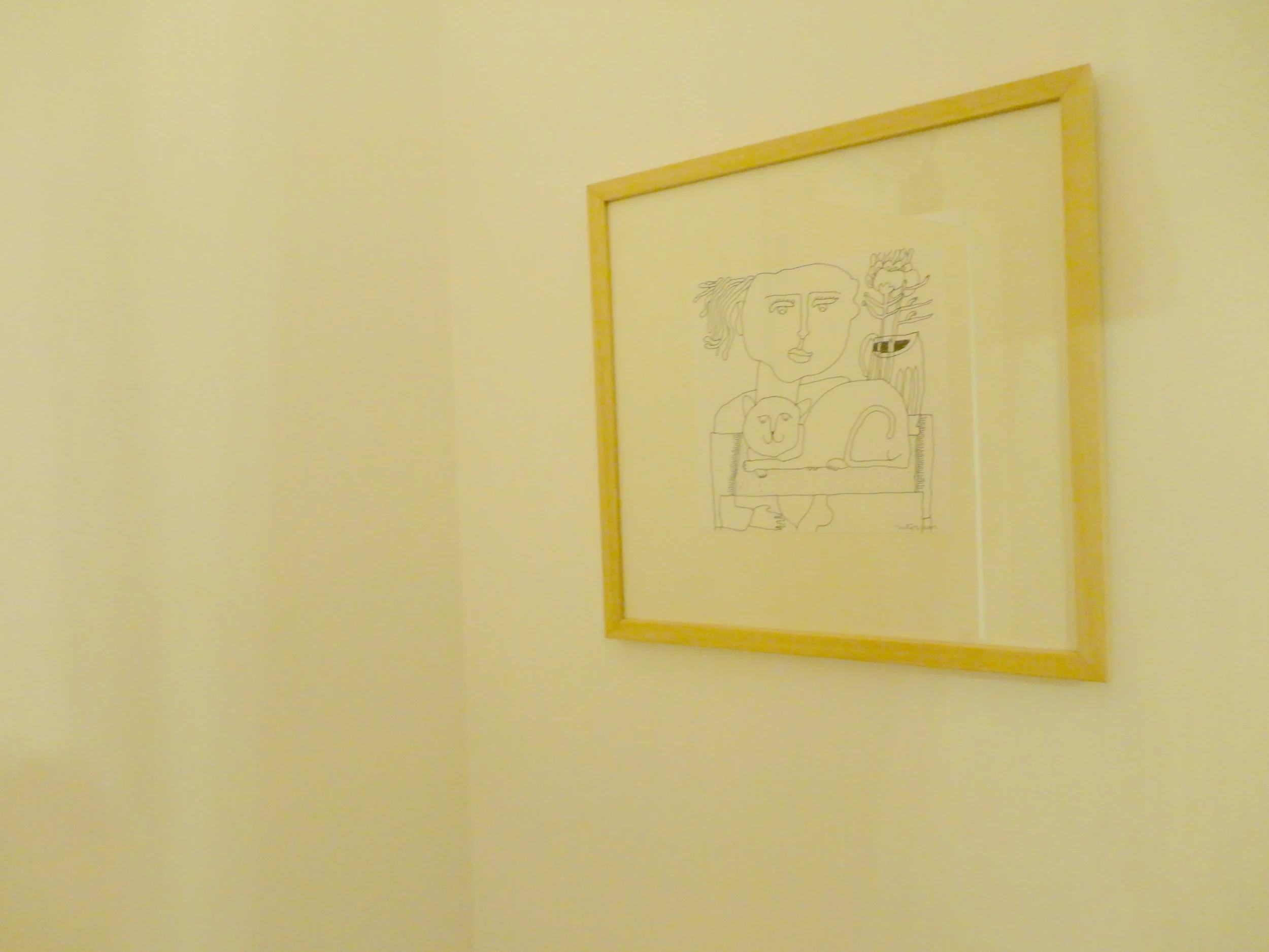 o quadro por cima da sanita - um must!