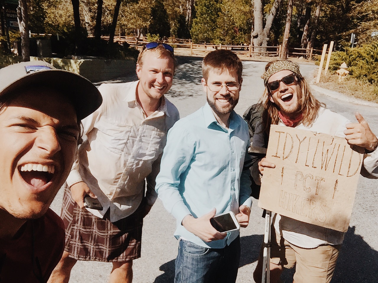 Travis picked us up, such a legend !
