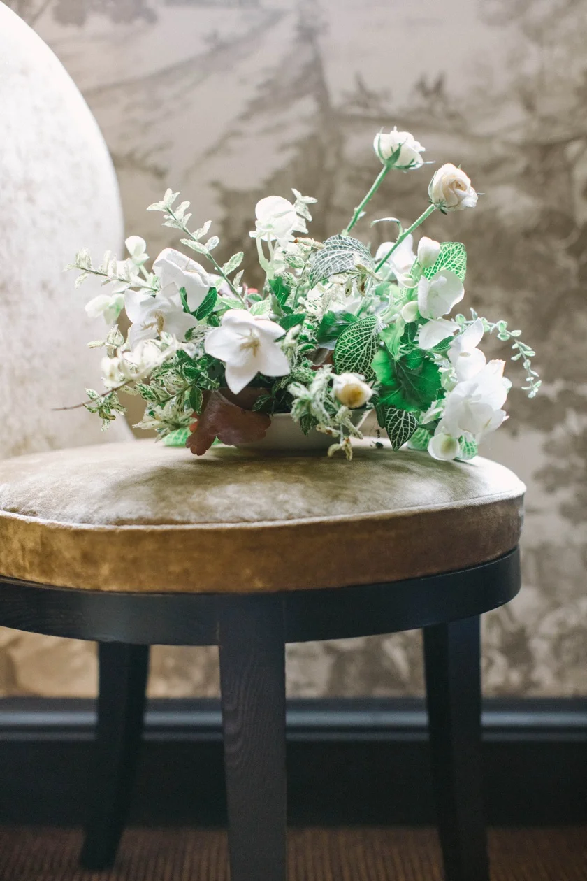 jessica-zimmerman-events-floral-event-design-coordination-planning-wedding-paper-invitations-sensual-bridal-portratis-paris-france-weddings-by-christopher-nancy-photography-neutral-silk-ribbon-organic-bouquet-conway-arkansas