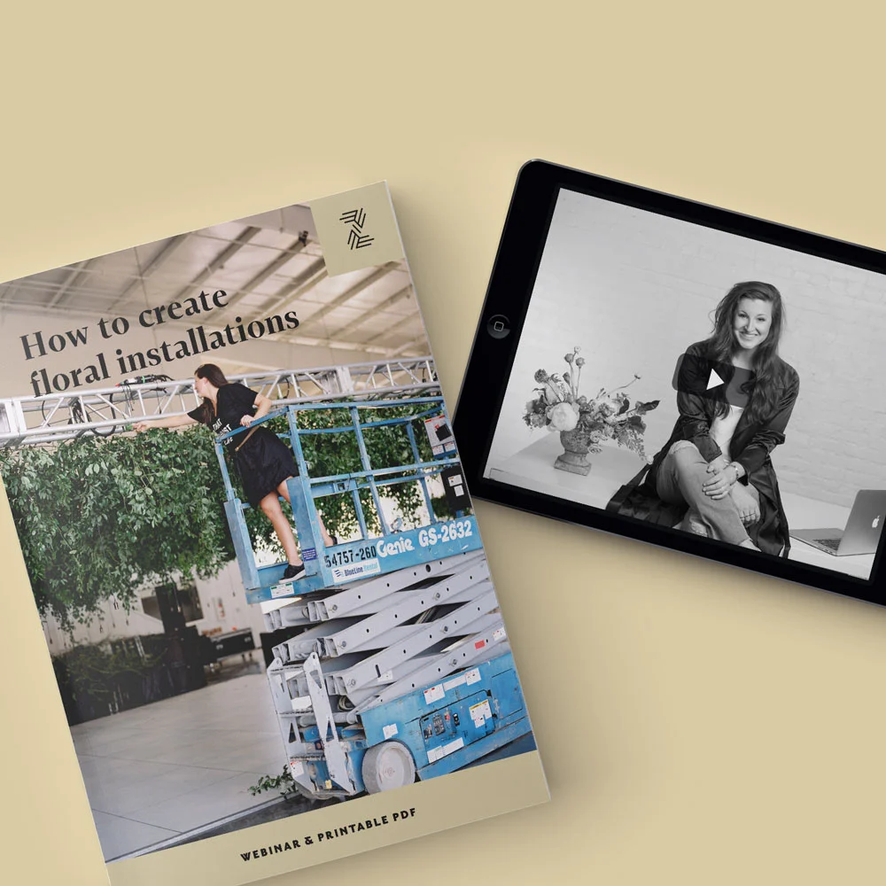 Video Tutorial: How to Design SEVEN Large-Scale Floral Installations