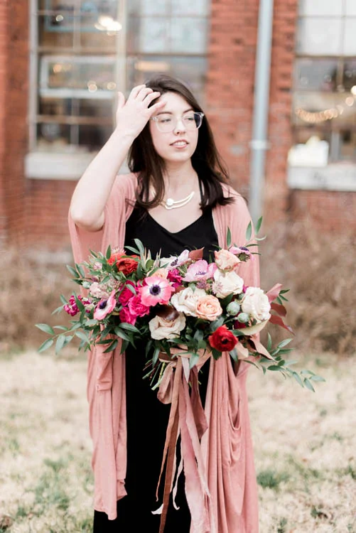 “ I wanted the nitty gritty of the floral world - the business aspect. Pricing, contracts, hiring help...all of that (not so fun, but necessary) stuff! Jessica and her team touch on everything you need to know to turn your business into a well-oiled machine. It will be your business bible. Trust. I have already switched a lot of my processes around and fine-tuned so many things thanks to this course. I have booked three weddings in 2019 so far, and all 3 of them will have double my average profit of my 2018 weddings. I am motivated to go even higher than that, and with these processes in place I know I can. I've never felt more confident as a floral business owner. Jessica + team: thank you for sharing your business story so openly. I am forever grateful.” —Anna Lee Old Frond Floral Co. Huntsville, AL