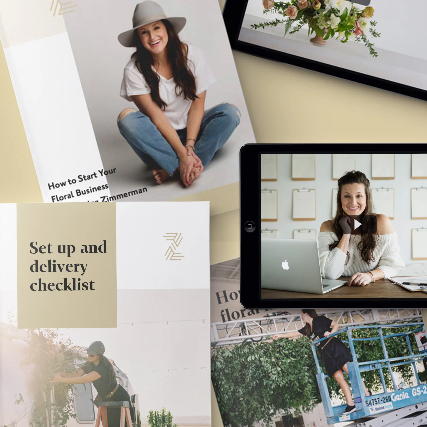 Three Webinars:  Floral Installations, Set up and Delivery Checklist, and How to Start Your Floral Business